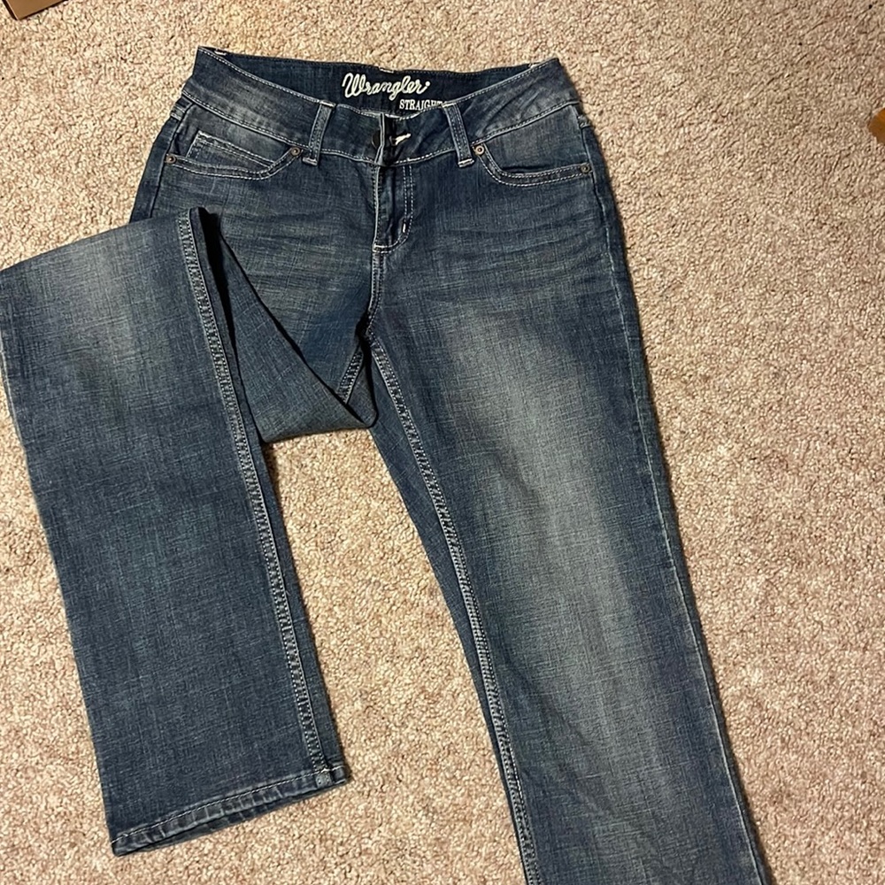 Womens Wrangler Straight Leg